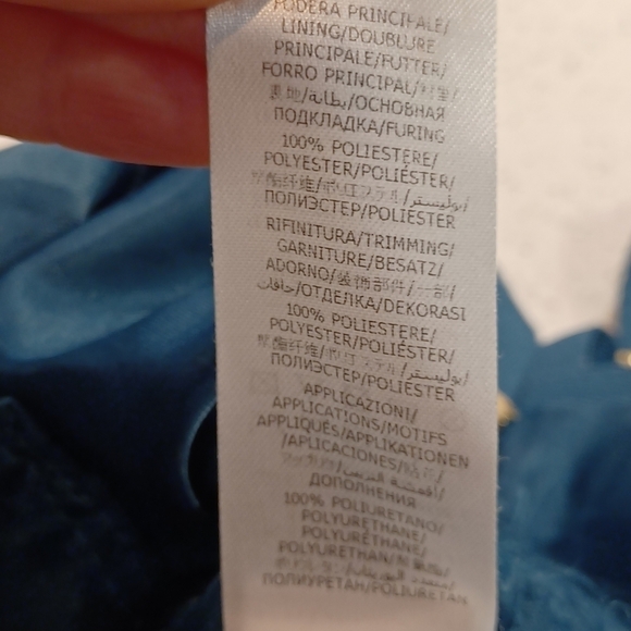 AUTH! Stella McCartney Kids Fern Diaper Bag, BLUE - Picture 16 of 16